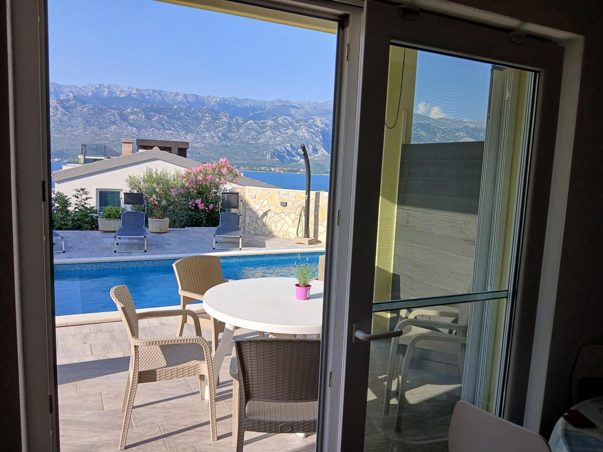 Apartmani Jelić Vinjerac Bagian luar foto